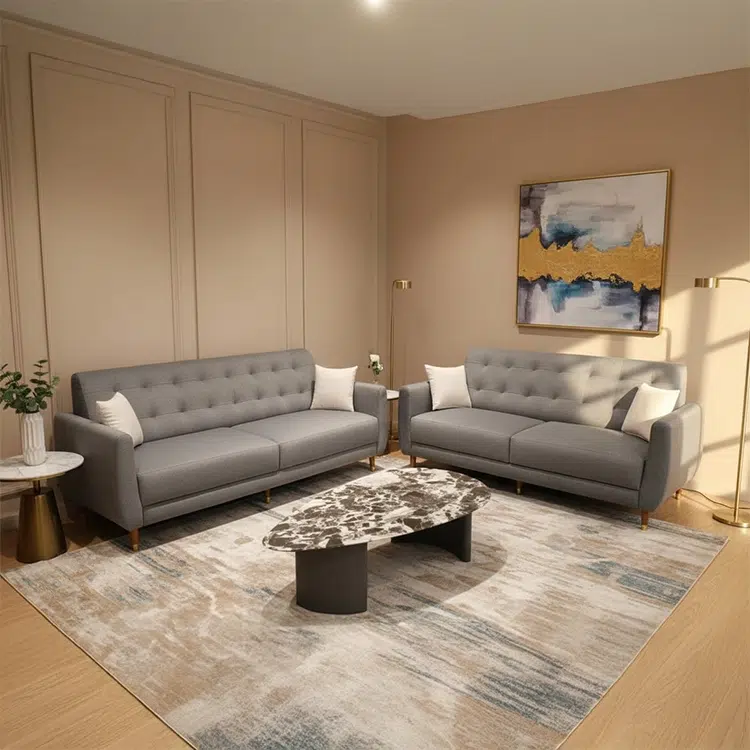 Relaxo Sofa Se Relaxo Sofa – 3+2 Seater in Mushroom Grey