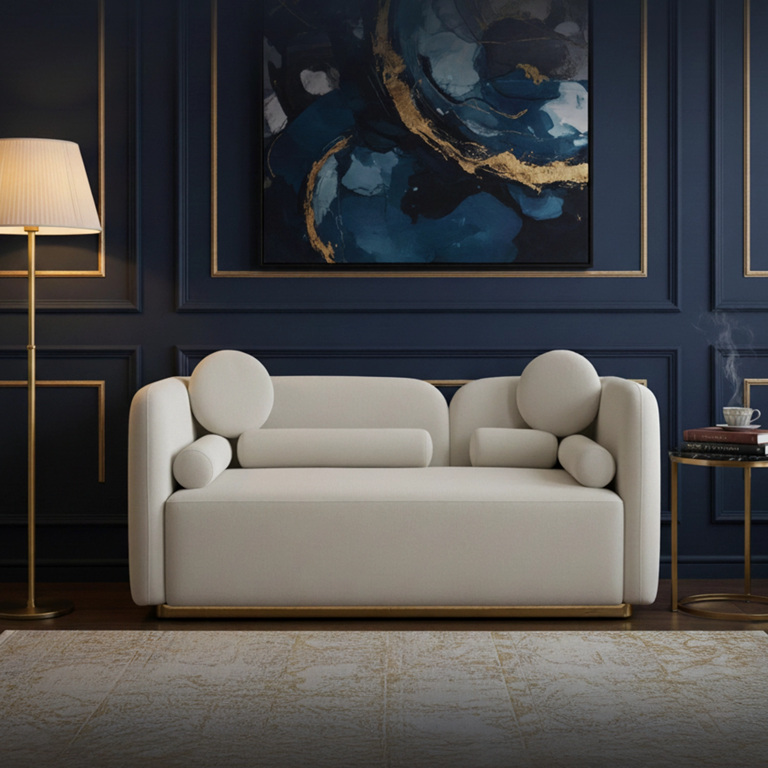 Orbit 3 Seater Modern Sofa