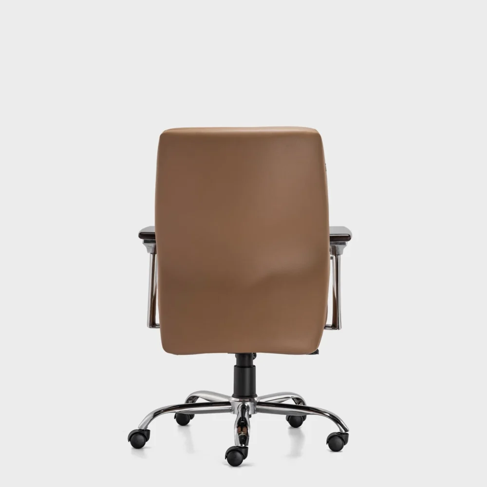 HOF Boss Elite Executive Office Chair – Medium Back Leatherette Ergonomic Chair