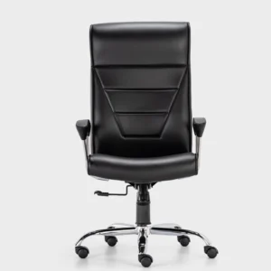 HOF Stable High Back Executive Office Chair – Leatherette Ergonomic Revolving Chair