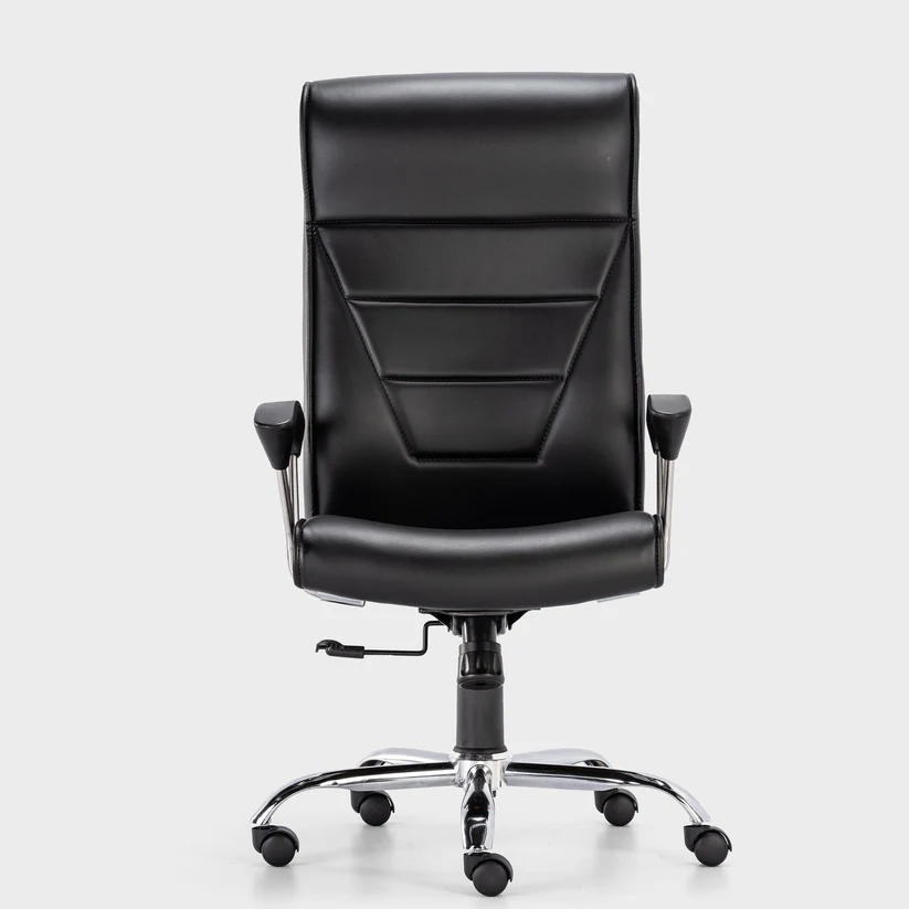 HOF Stable High Back Executive Office Chair – Leatherette Ergonomic Revolving Chair