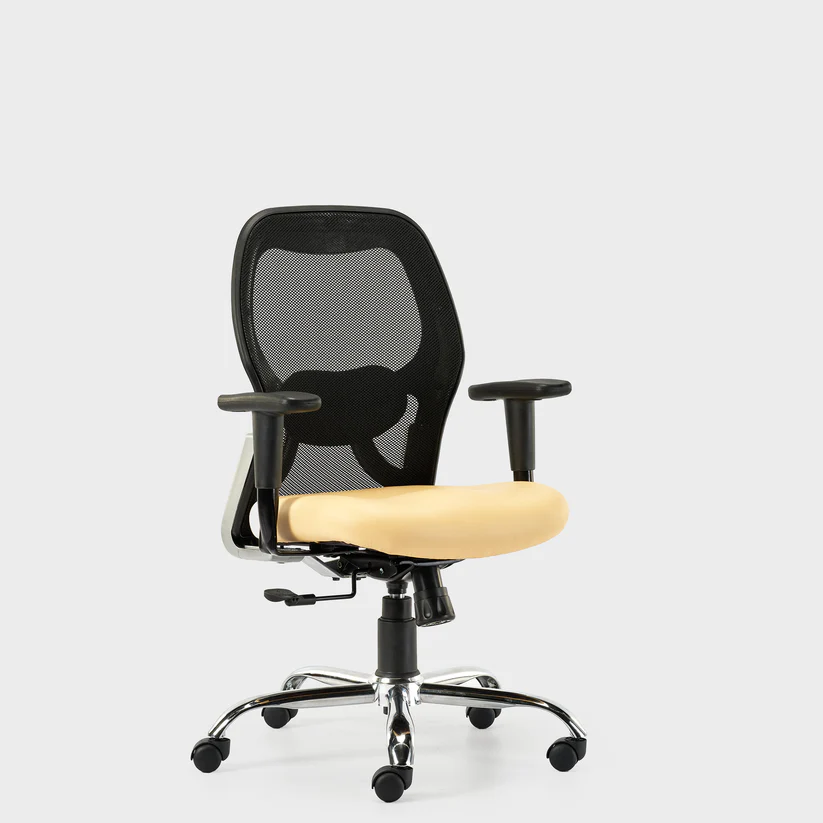 HOF F508 Ergonomic Executive Office Chair – Mid Back Revolving Desk Chair