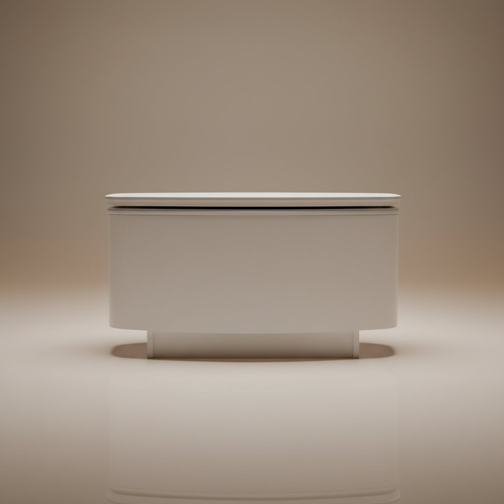 modern-living-room-center-table King Center Table – PU Finish Coffee Table with Ceramic Top & 360° Rotating Design | Sankalp Interino