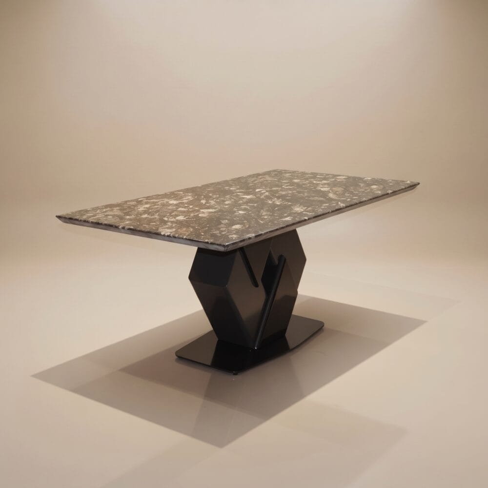 Designer marble dining table for contemporary interiors